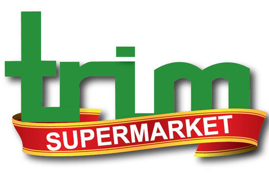 Trim Lebanon Supermarket Discount Store Logo